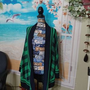 CROWN & IVY NWT SWEATER COVER UP.